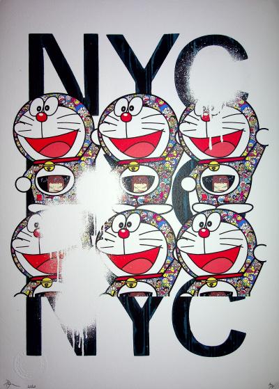 Death NYC - Michael Jordan, 2020  - Sérigraphie originale signée 2