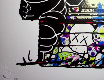 Death NYC - Snoopy Kaws, 2020 - Original signed screenprint