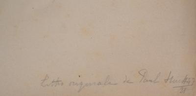 René-Paul HUET : Vue de Château-Gaillard - Lithographie originale signée 2