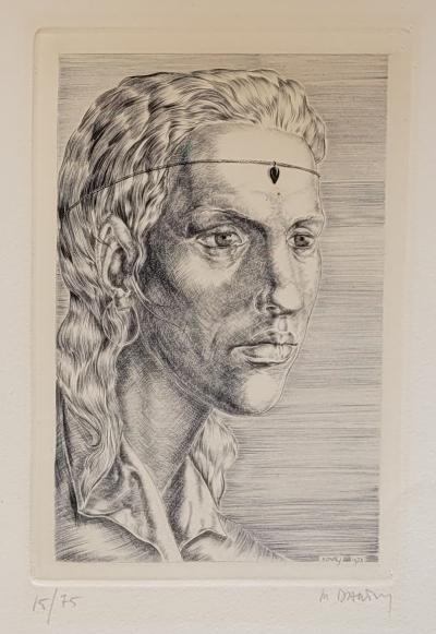 Marc DAUTRY - Sans titre, 1975 - Gravure sur cuivre signée au crayon 2