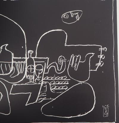 LE CORBUSIER : Deux Musiciennes, 1957 - Lithographie originale signée 2