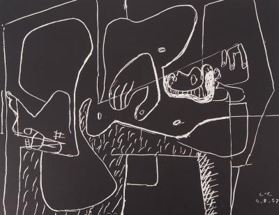 LE CORBUSIER - Nu couché, 1957 - Lithographie originale signée 2