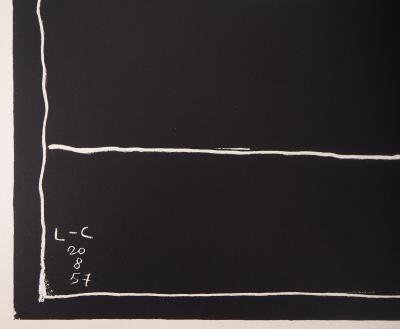 LE CORBUSIER : Taureau et Mains, 1957 - Lithographie originale signée 2