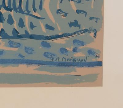 Piet MONDRIAN (after) - L’arbre bleu, 1911 (1957) - Limited edition silkscreen 2