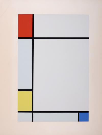 Piet MONDRIAN (d’après) - Composition Rouge Jaune Bleu, 1927 (1957) - Sérigraphie 2