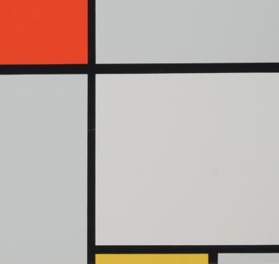 Piet MONDRIAN (d’après) - Composition Rouge Jaune Bleu, 1928 (1957) - Sérigraphie 2