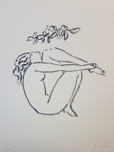 Pierre BONCOMPAIN - Les nourritures terrestres, 1990 - Lithographie originale signée au crayon 2