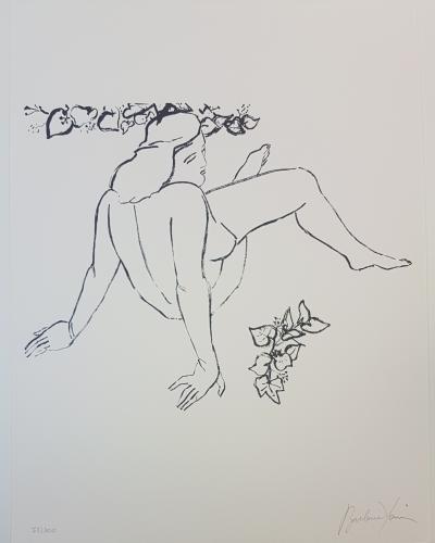 Pierre BONCOMPAIN - Les nourritures terrestres, 1990 - Lithographie originale signée au crayon 2