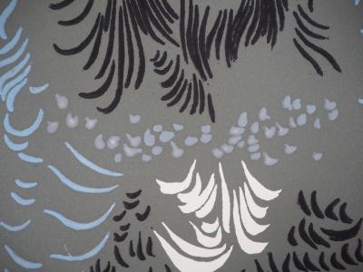 Jacques HEROLD - Algues marines surréalistes, 1975 - Gravure originale signée 2