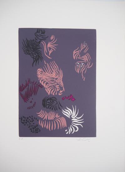 Jacques HEROLD - Oiseaux surréalistes , 1975 - Gravure originale signée et numérotée 2