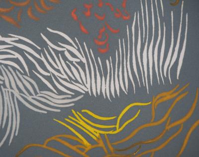 Jacques HEROLD - La transcendance du paon, 1975 - Gravure originale 2