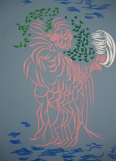 Jacques HEROLD - Mère Nature , 1975 - Gravure originale signée et numérotée 2
