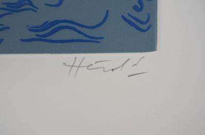 Jacques HEROLD - Mère Nature , 1975 - Gravure originale signée et numérotée 2