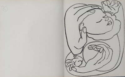 Francoise GILOT - Pages d’Amour, 1951 - Lithographie originale 2