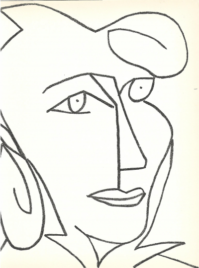 Francoise GILOT - Pages d’Amour, 1951 - Lithographie originale 2