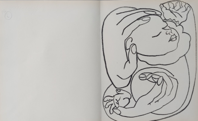 Francoise GILOT - Pages d’Amour, 1951 - Lithographie originale 2