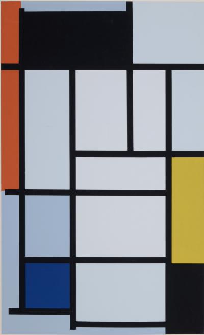 Piet MONDRIAN (d’après) - Composition Rouge Jaune Bleu, 1921 (1957) - Sérigraphie 2