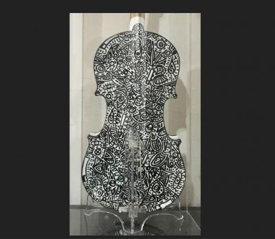 Ivan TODARO - Violino Pop, 2020 - Sculpture 2