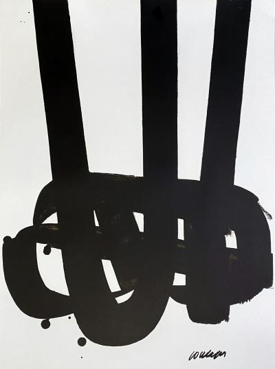 Pierre SOULAGES (1919 - ) - Olympische Spielen München, 1972 - Affiche sérigraphiée originale 2