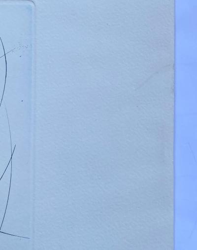 Salvador DALI - Visage surréaliste, 1972  - Gravure originale signée numérotée 2