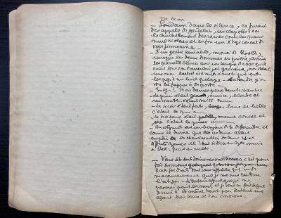 Jean COCTEAU – Manuscrit autographe La Lampe d’Aladin 2