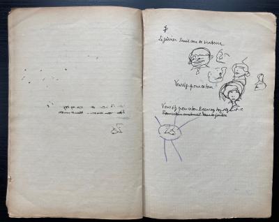 Jean COCTEAU – Manuscrit autographe La Lampe d’Aladin 2