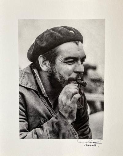 Alberto KORDA – Photo signée -Che Guevara au cigare 2