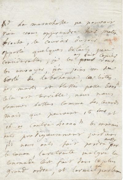 Madame de POMPADOUR - Lettre autographe au duc de La Vallière 2