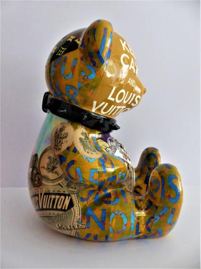 Patrick KONRAD - Louis Vuitton Bulldog - Sculpture - Revelations - Plazzart