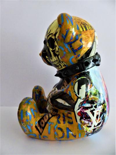 Patrick KONRAD - Louis Vuitton Bulldog - Sculpture - Revelations - Plazzart