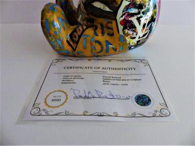 Patrick KONRAD - Pop Art Crazy Bear  - Sculpture 2
