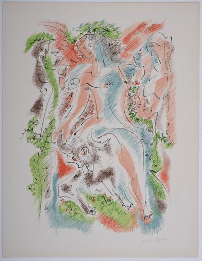 Andre MASSON  - Bacchanale ,1975 - Original hand-signed lithograph 2