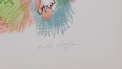 Andre MASSON  - Bacchanale ,1975 - Original hand-signed lithograph 2