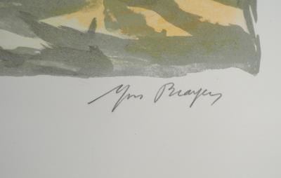 Yves BRAYER - Promenade à cheval en forêt - Lithographie signée et numérotée 2