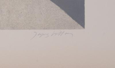 Jacques VILLON - Le Théâtre, 1962 - Original hand-signed lithograph 2