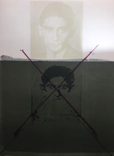 Roser BRU - Kafka, 1979 - Lithographie signée au crayon 2