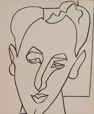 Françoise Gilot- Pages d’Amour, 1951 - Lithographie originale  M 2