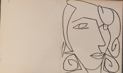 Françoise Gilot  - Pages d’Amour (1951) - Lithographie originale P 2
