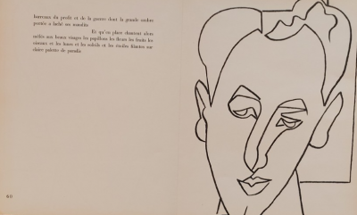 Françoise Gilot- Pages d’Amour, 1951 - Lithographie originale  M 2