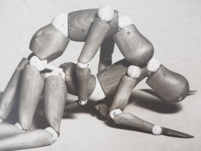 MAN RAY : Mr and Mrs Woodman (Sur le dos) - Tirage argentique original, Signé 2