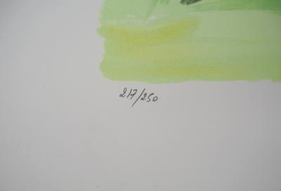 Yves BRAYER - Les trotteurs - Lithographie signée et numérotée 2