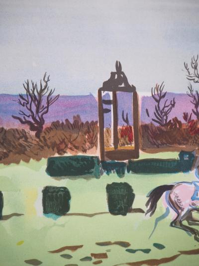 Yves BRAYER - Course d’obstacles - Lithographie signée et numérotée 2
