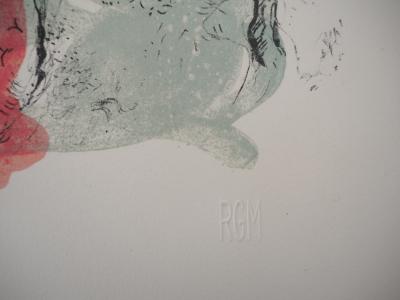 Marc CHAGALL - Le Village, 1977 - Lithographie originale 2