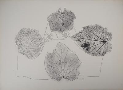 Jean-Paul RIOPELLE - Nelligan, les feuilles - Lithographie originale, Signée 2