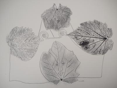 Jean-Paul RIOPELLE - Nelligan, les feuilles - Lithographie originale, Signée 2