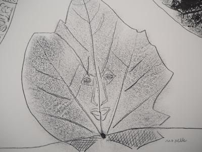 Jean-Paul RIOPELLE - Nelligan, les feuilles - Lithographie originale, Signée 2