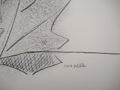 Jean-Paul RIOPELLE - Nelligan, les feuilles - Lithographie originale, Signée 2