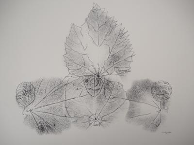 Jean-Paul RIOPELLE - Nelligan, Roi des feuilles - Lithographie originale, Signée 2