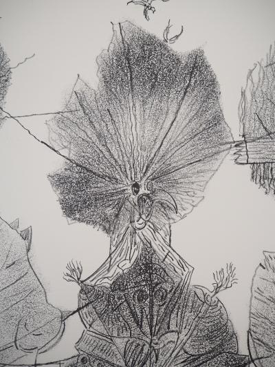 Jean-Paul RIOPELLE - Nelligan, Totems de la Nature - Lithographie originale, Signée 2
