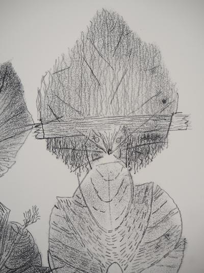 Jean-Paul RIOPELLE - Nelligan, Totems de la Nature - Lithographie originale, Signée 2